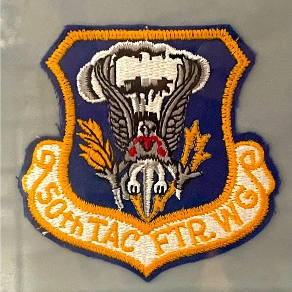 Framed US Air Force 113th Tactical Fighter Squadron Collectables. - Picture 2 of 5